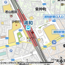 埼玉県さいたま市浦和区東高砂町1周辺の地図