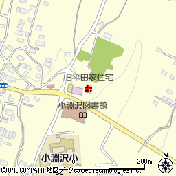 旧平田家住宅周辺の地図
