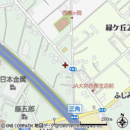 埼玉県ふじみ野市亀久保1873周辺の地図