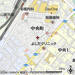 吉田中央マンション周辺の地図