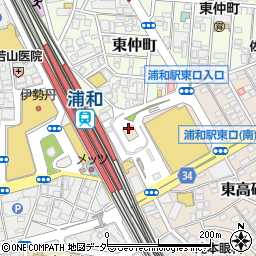 埼玉県さいたま市浦和区東高砂町10周辺の地図