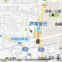 埼玉県川口市長蔵新田周辺の地図