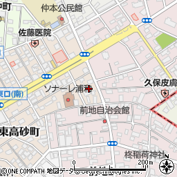 埼玉県さいたま市浦和区東高砂町27周辺の地図