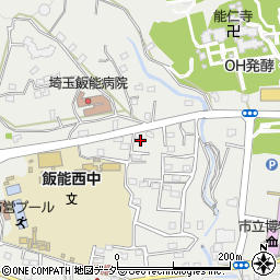 埼玉県飯能市飯能1250-1周辺の地図
