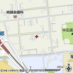 埼玉県三郷市半田1140周辺の地図