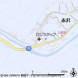 埼玉県飯能市赤沢632-5周辺の地図