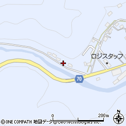 埼玉県飯能市赤沢667-1周辺の地図