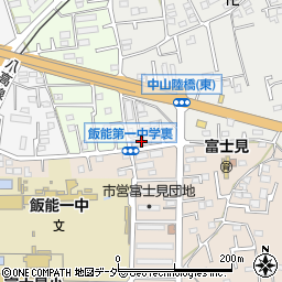 グランドヒルズ飯能弐番館周辺の地図