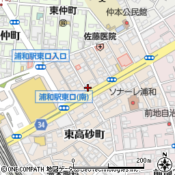 メゾン弐番館周辺の地図