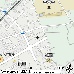 埼玉県狭山市祇園46周辺の地図