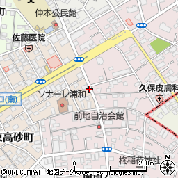 T浦和区東高砂町27akippa駐車場周辺の地図