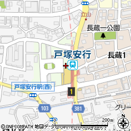埼玉高速鉄道株式会社　戸塚安行駅周辺の地図