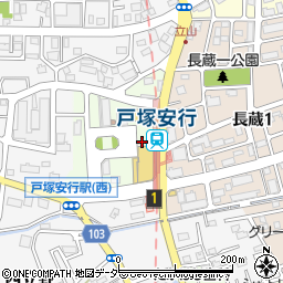 埼玉高速鉄道株式会社　戸塚安行駅周辺の地図