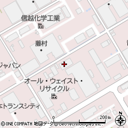 エヌテーアクアツインズ株式会社　波崎工場周辺の地図
