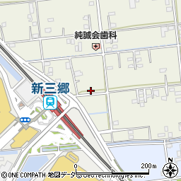 埼玉県三郷市半田1118周辺の地図