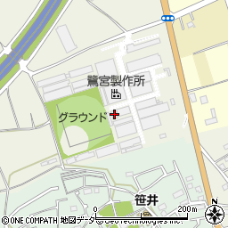 埼玉県狭山市笹井530周辺の地図