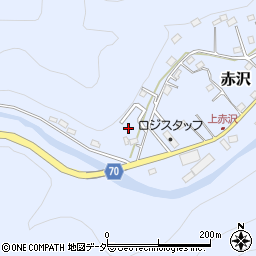 埼玉県飯能市赤沢653-5周辺の地図