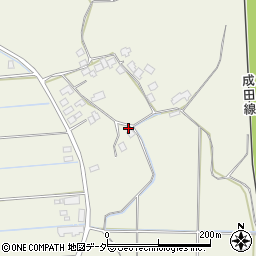 千葉県成田市西大須賀230周辺の地図