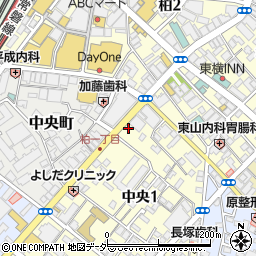 日本生命保険相互会社　柏常総支社周辺の地図