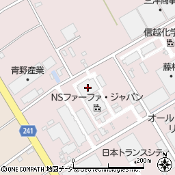 ＮＳファーファ・ジャパン株式会社　関東工場周辺の地図