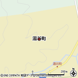福井県越前市湯谷町周辺の地図
