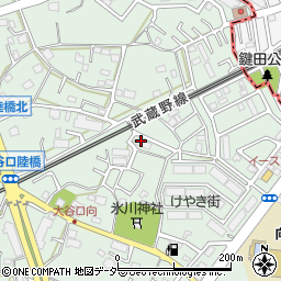 愛の家グループホーム東浦和周辺の地図