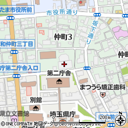 埼玉県　市町村総合事務組合周辺の地図