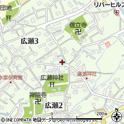 金子商店周辺の地図