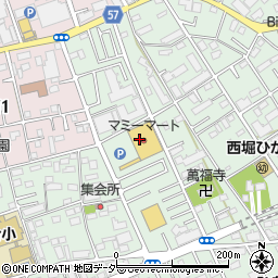 東京スター銀行マミーマート西堀店 ＡＴＭ周辺の地図
