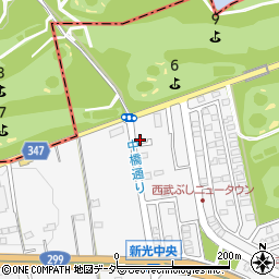 埼玉県入間市新光465-21周辺の地図