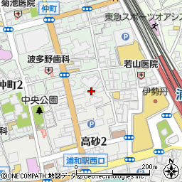 愛知タイヤ工業株式会社　東京営業所周辺の地図