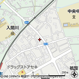埼玉県狭山市祇園41周辺の地図