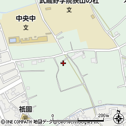 埼玉県狭山市入間川1728周辺の地図