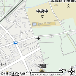埼玉県狭山市入間川1717周辺の地図