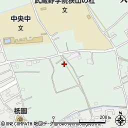 埼玉県狭山市入間川1680周辺の地図
