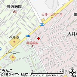 コーポ亀井周辺の地図