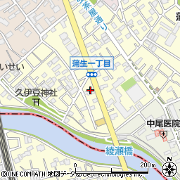 カーコンビニ倶楽部　津布久自動車周辺の地図