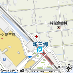 埼玉県三郷市半田1291周辺の地図