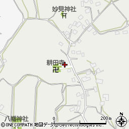 千葉県成田市村田332周辺の地図