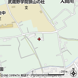 埼玉県狭山市入間川1733周辺の地図