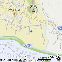 埼玉県飯能市永田42周辺の地図