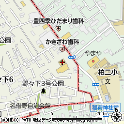 シルク１００円ショップ周辺の地図