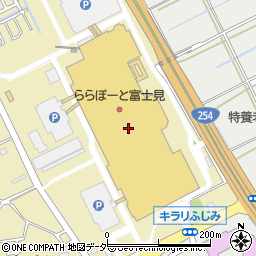 ハンズららぽーと富士見店周辺の地図