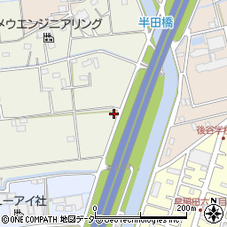 埼玉県三郷市半田802周辺の地図