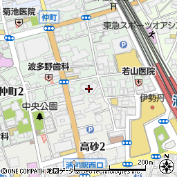 武蔵野銀行浦和西口出張所周辺の地図