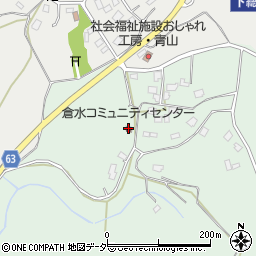 倉水青年館周辺の地図