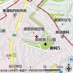 県営川口柳崎住宅周辺の地図