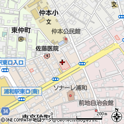 埼玉県さいたま市浦和区東高砂町29周辺の地図