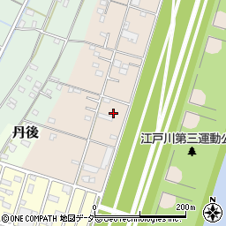 埼玉県三郷市田中新田281周辺の地図