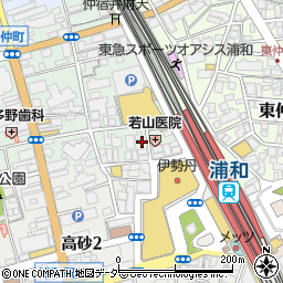 株式会社ワンステップハウス浦和店周辺の地図